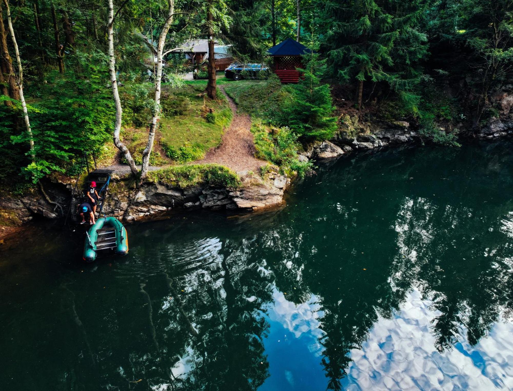 Chata Pohadka- "Lesni Udoli" Perstejn ภายนอก รูปภาพ